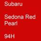 Preview: Subaru, Sedona Red Pearl, 94H.